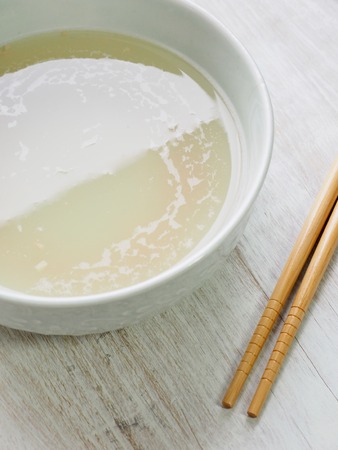 Korean traditional drink, sikhye, sweet rice drinkの写真素材