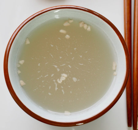 Korean traditional drink, sikhye, sweet rice drinkの写真素材