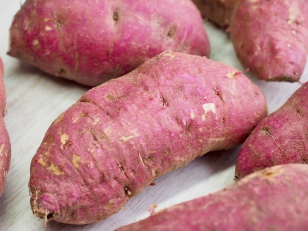 Sweet potatoes in Koreaの写真素材