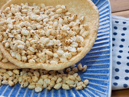 Korean Cookies Barley rice pudding, Puffy rice
