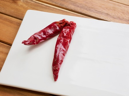 Korean Food Ingredients Dried Chilliの写真素材