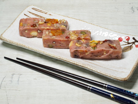 Korean food, Dried persimmon nutrition rice cake