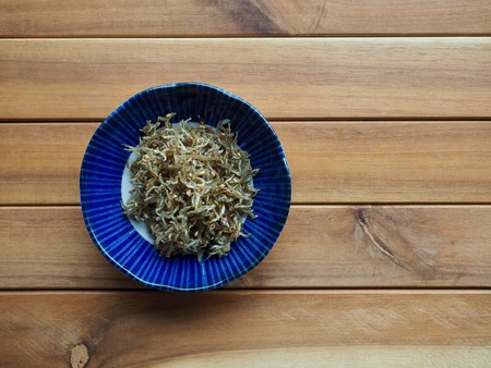 Korean food Stir-fried anchoviesの写真素材