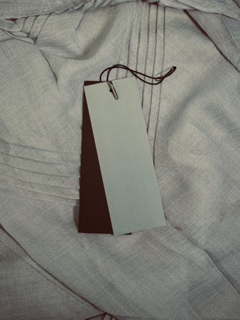 Cotton fiber and clothing label