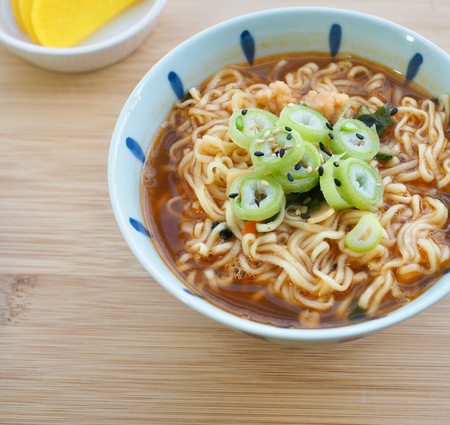 Asian food ramen, Instant Ramenの写真素材