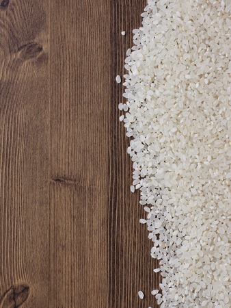Asian food white riceの写真素材