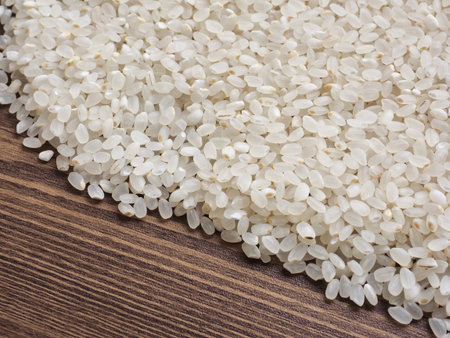 Asian food white rice