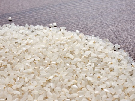 Asian food white riceの写真素材