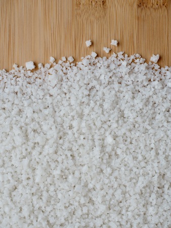 Korean natural sea salt, Coarse saltの写真素材