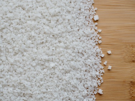 Korean natural sea salt, Coarse saltの写真素材