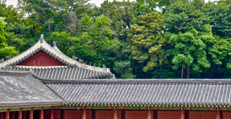 Korea's Traditional Palace Changdeok Palaceのeditorial素材