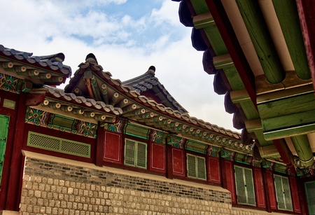 Korea's Traditional Palace Changdeok Palaceのeditorial素材