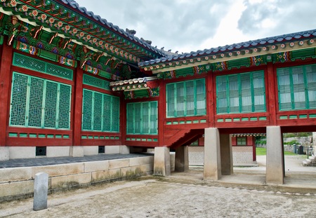 Korea's Traditional Palace Changdeok Palaceのeditorial素材