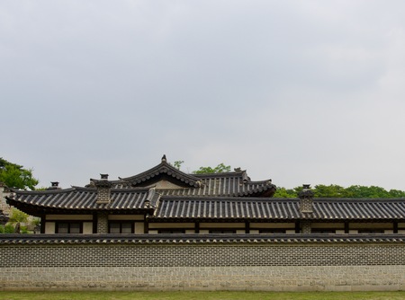Korea's Traditional Palace Changdeok Palaceのeditorial素材