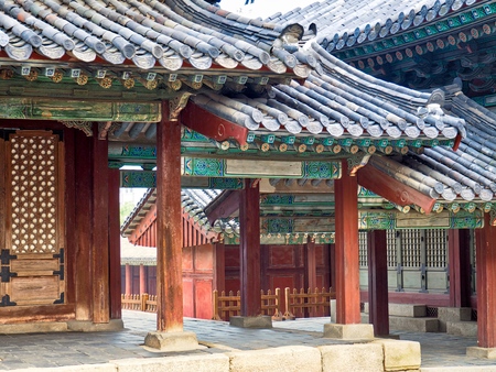 Korea's Traditional Palace Changdeok Palaceのeditorial素材