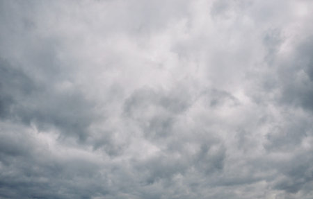 Dark clouds and sky landscape