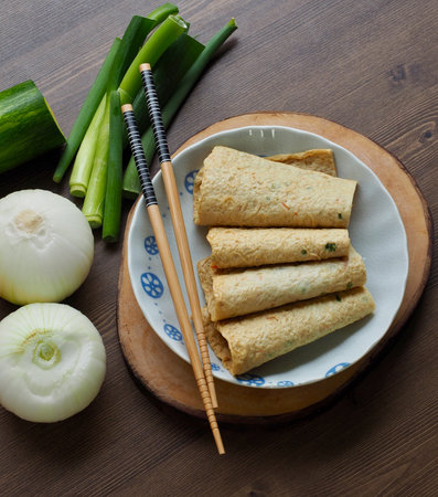 Asian food fish cake, fish paste, eomuk, odeng