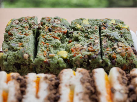 Korean rice cakeの写真素材