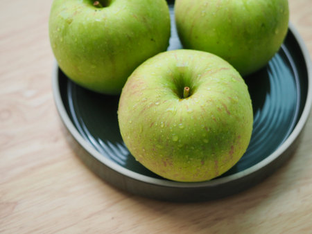 Fresh organic fruit green apple