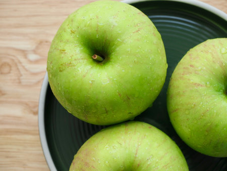 Fresh organic fruit green apple