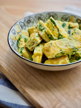 Asian food egg roll, Tamago yaki