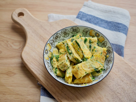 Asian food egg roll, Tamago yaki