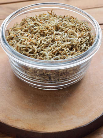 Korean food Stir-fried anchovies, side dishesの写真素材