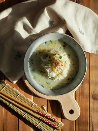 Asian traditional food rice noodlesの写真素材