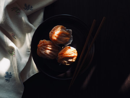 Korean traditional food, dried persimmonの写真素材