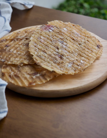 processed food dried filefish fillet