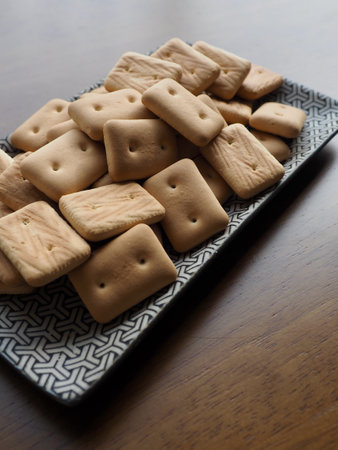 Biscuit bread, Emergency food, Snack, dessertの写真素材