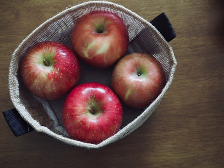 Fresh organic fruit red apple