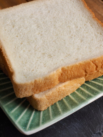 Square shape bread background, food, breakfast