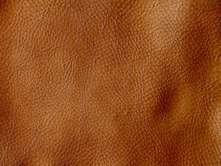 Brown leather background image, textureの写真素材