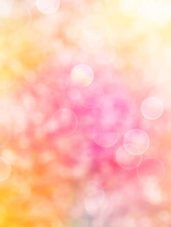 Various colored bokeh background imagesの写真素材