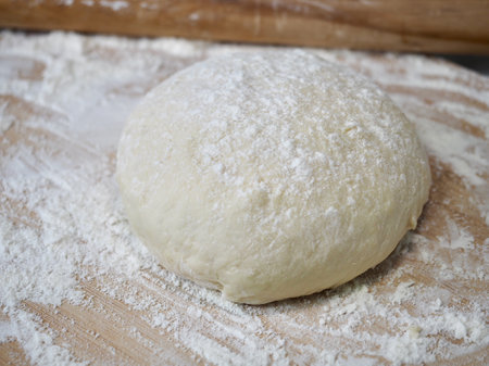 dough, bread making, food, cookingの写真素材