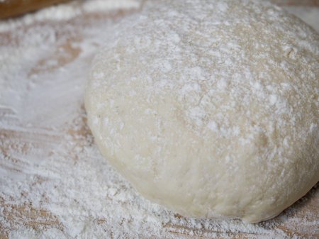 dough, bread making, food, cookingの写真素材