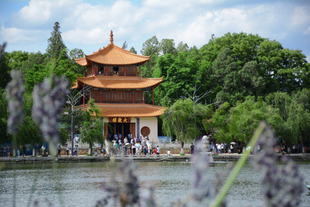 Daguan Park at Kunming City, Yunnan Province - Chinaのeditorial素材