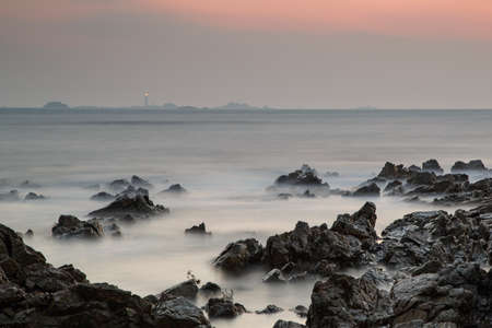 Calm Sunsetの写真素材