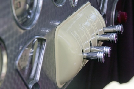 switches from an old car in 1930のeditorial素材