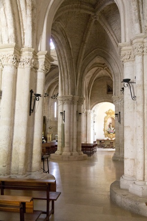 inside a former Catholic churchのeditorial素材