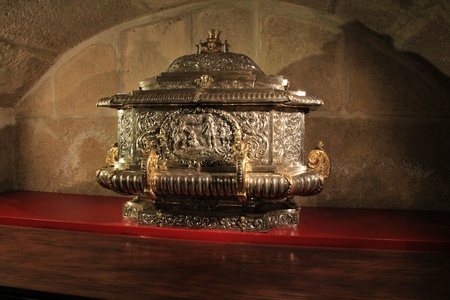 inside a former Catholic churchのeditorial素材