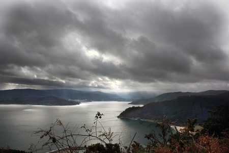 coast in Estaca de Bares, Lugo, Spainのeditorial素材