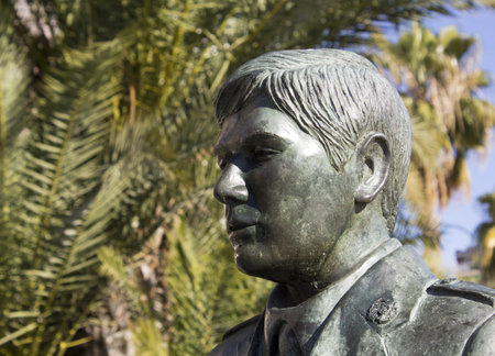 foreground musician Memorial Sculpture