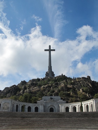 Valley of the Fallen  Valle de los Caidos  Madrid, spainの写真素材