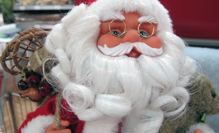 man santa claus at Christmasの写真素材