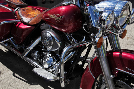 ALHAMA DE MURCIA, SPAIN 29 APRIL - Concentration Environment International Custom Bike 2012 Los...