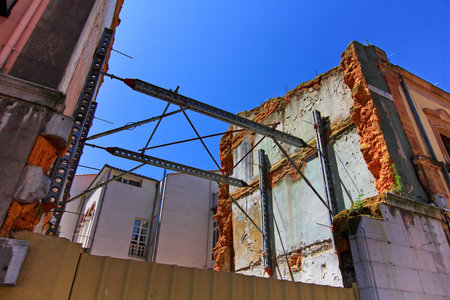 Old house in ruins