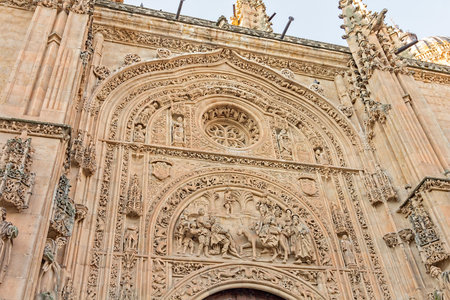 Cathedral of Salamanca, Spainの写真素材