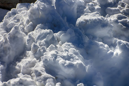 great lot of white snow with beautiful shadows